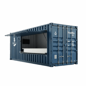 Horeca container met uitgifteluik